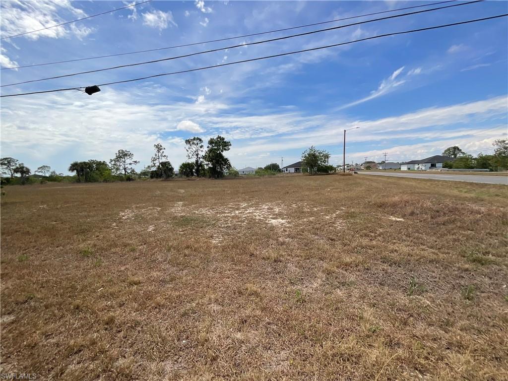 Expansive undeveloped parcel with a clear, level terrain