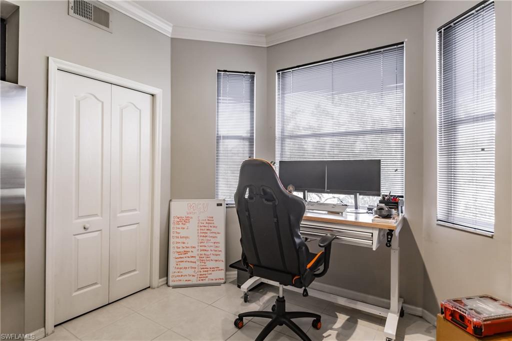 Kitchen eating area used as Office