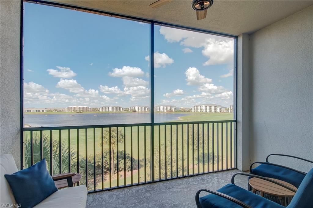 View from Screened-In Balcony