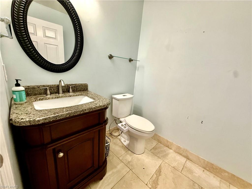 Guest half bath.