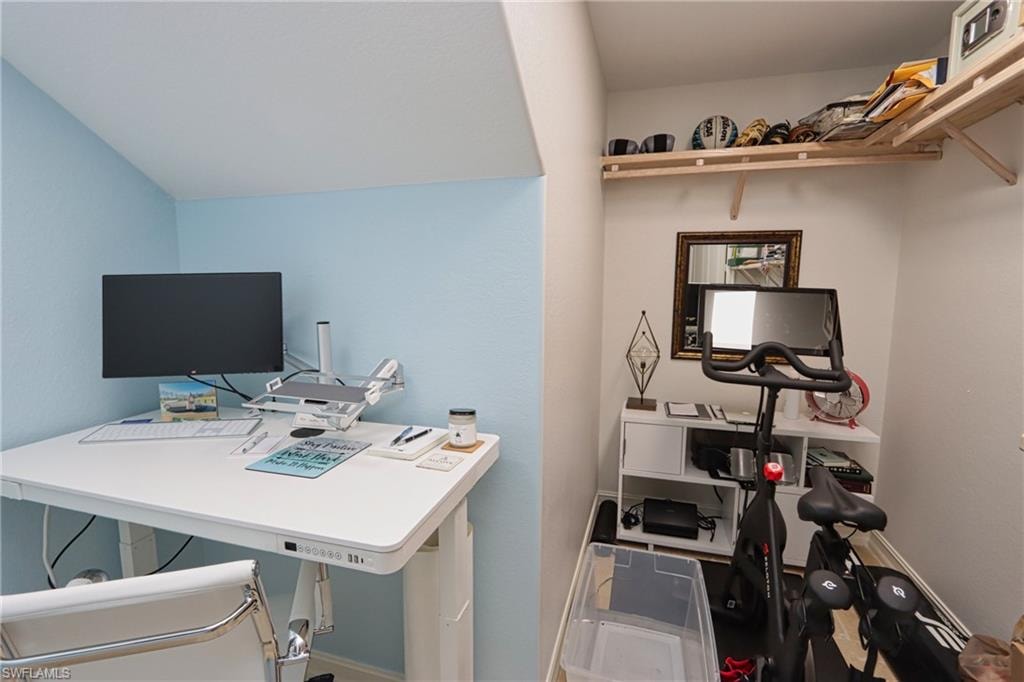 View of office space