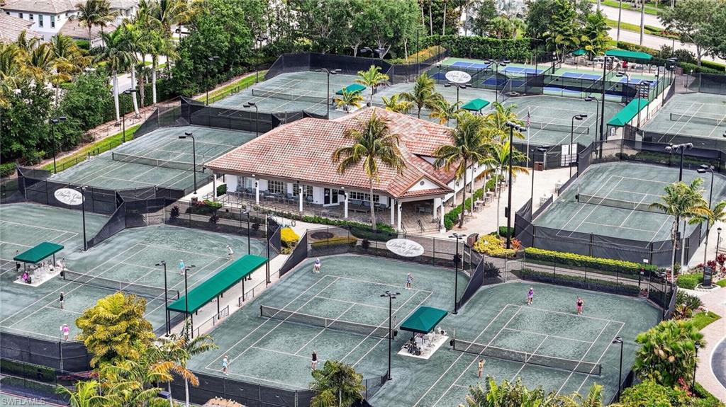 Players Club an Spa Court Sports: extensive facility featuring multiple courts and central clubhouse with cafe