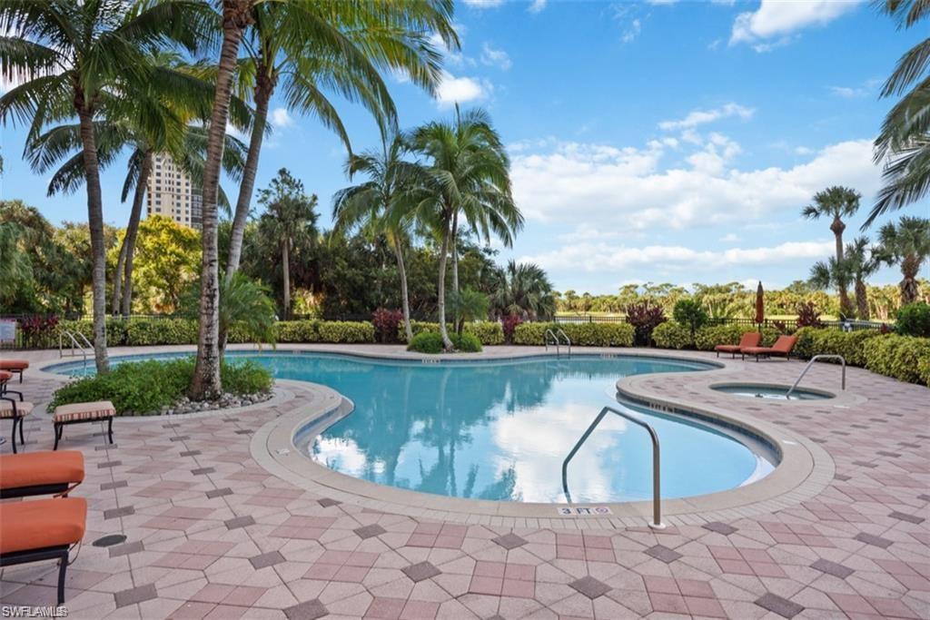 Golf course & Lake views from the pool deck.