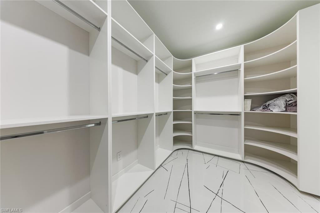 View of spacious closet