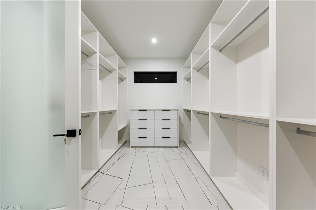 View of spacious closet
