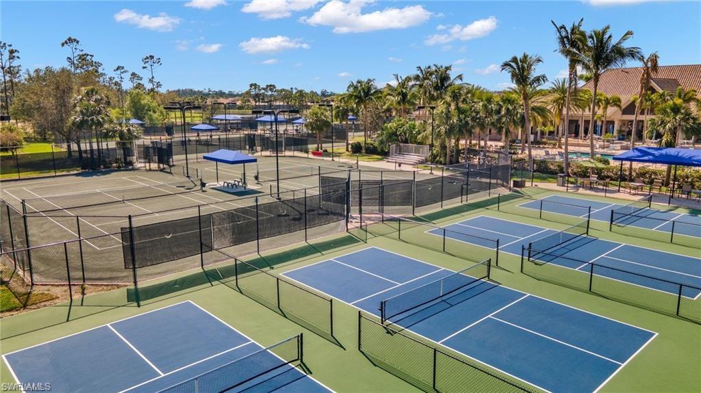 6 pickleball courts6 clay Tennis courts