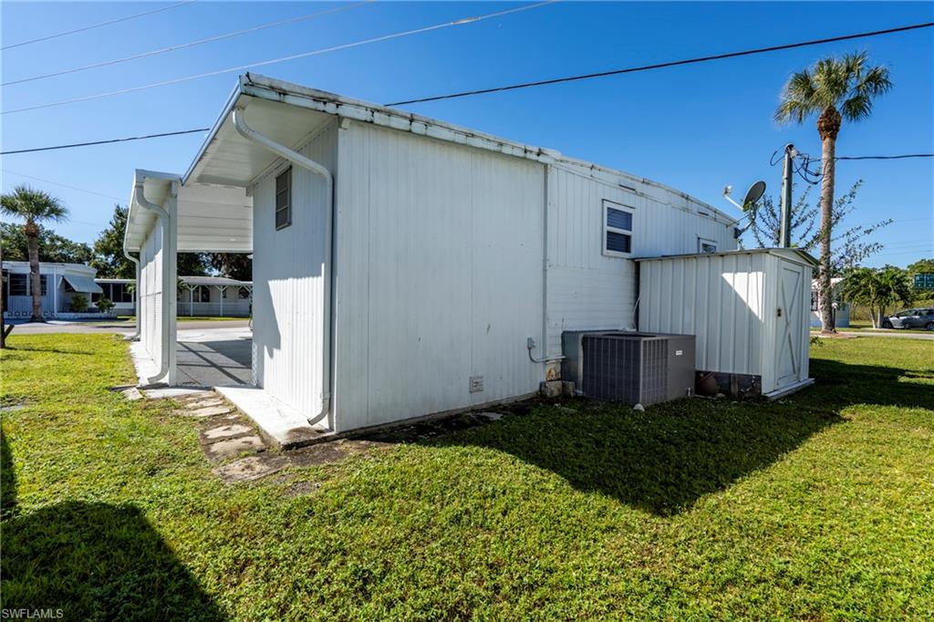 View of back of property exterior