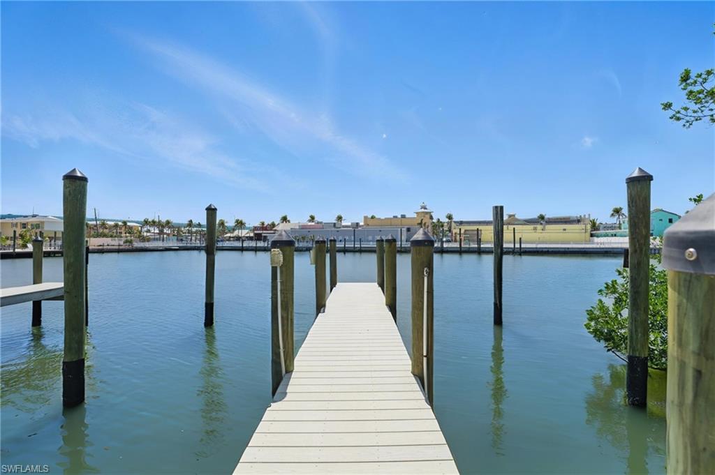 View of Dock + Lagoon - VIRTUALLY EDITED