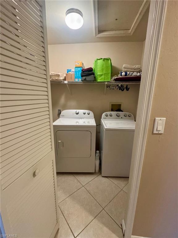 Laundry room with new washer & dryer