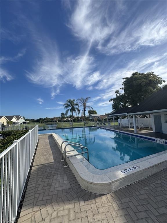 Heated community pool