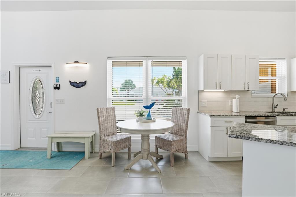 Dining/kitchen area - Virtually Edited Image