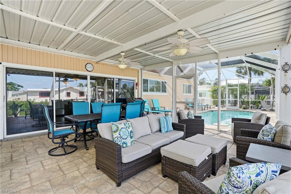 View of patio / terrace with an outdoor living space- Virtually Edited Image