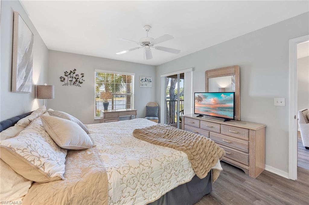 Primary Suite with door to Screened Patio