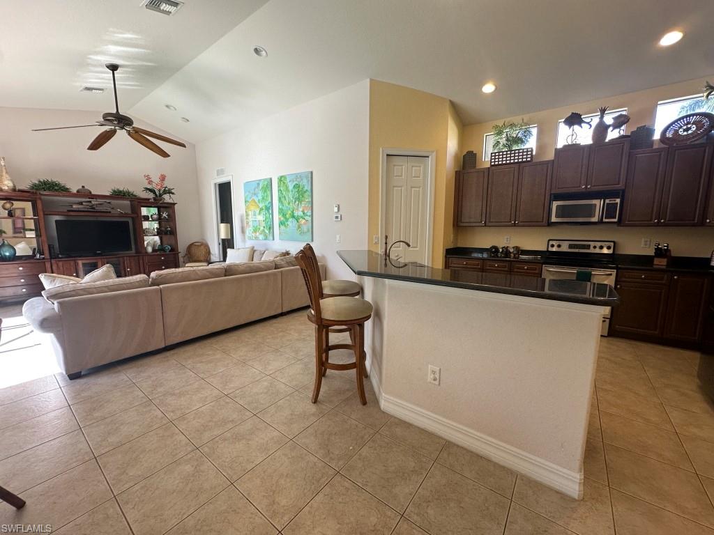Kitchen and Family room