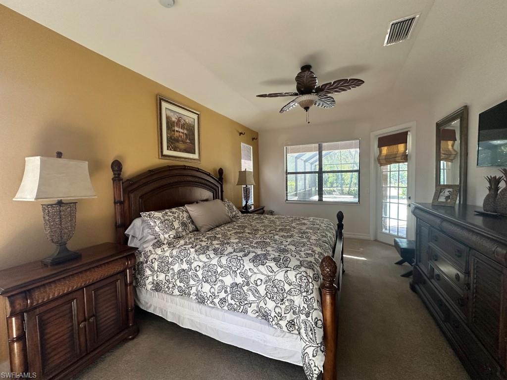 King size bed in Primary suite