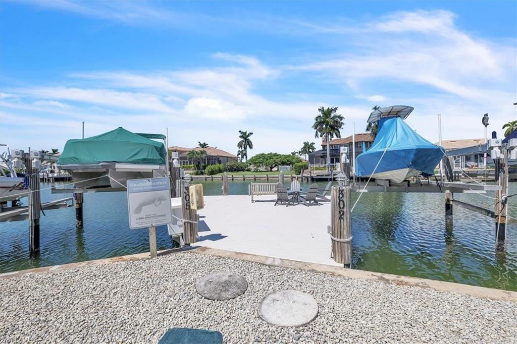 Community Seating by the Dock