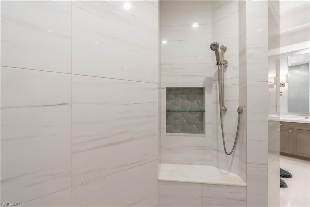 Primary bathroom shower