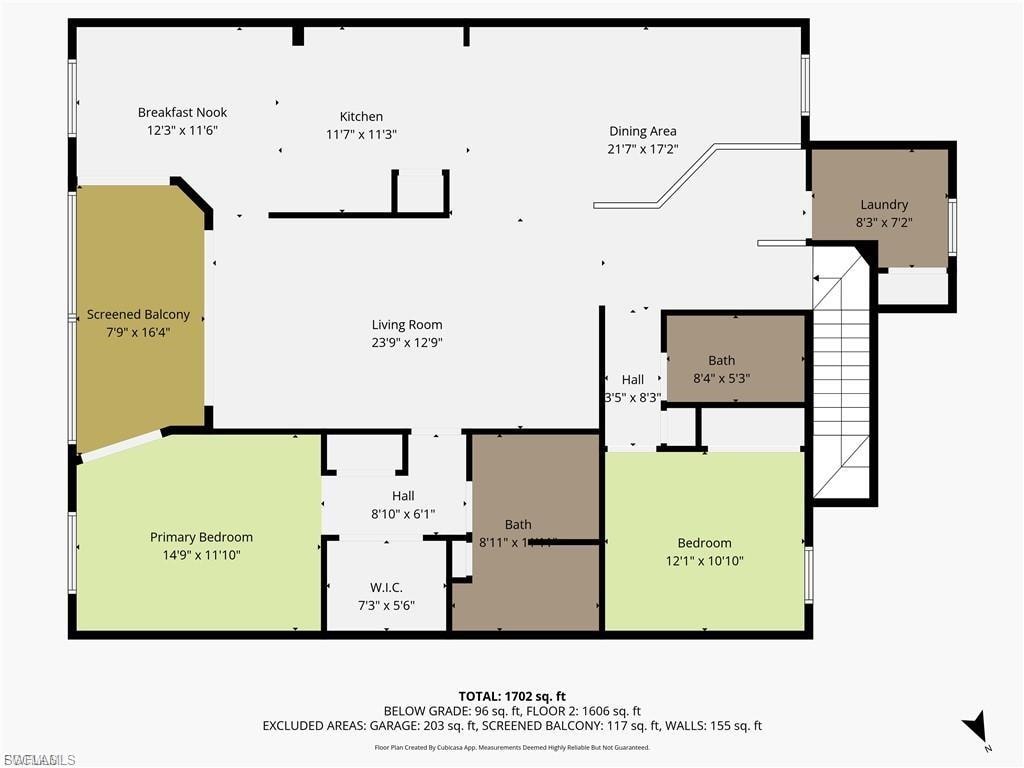 Spacious and accommodating floor plan
