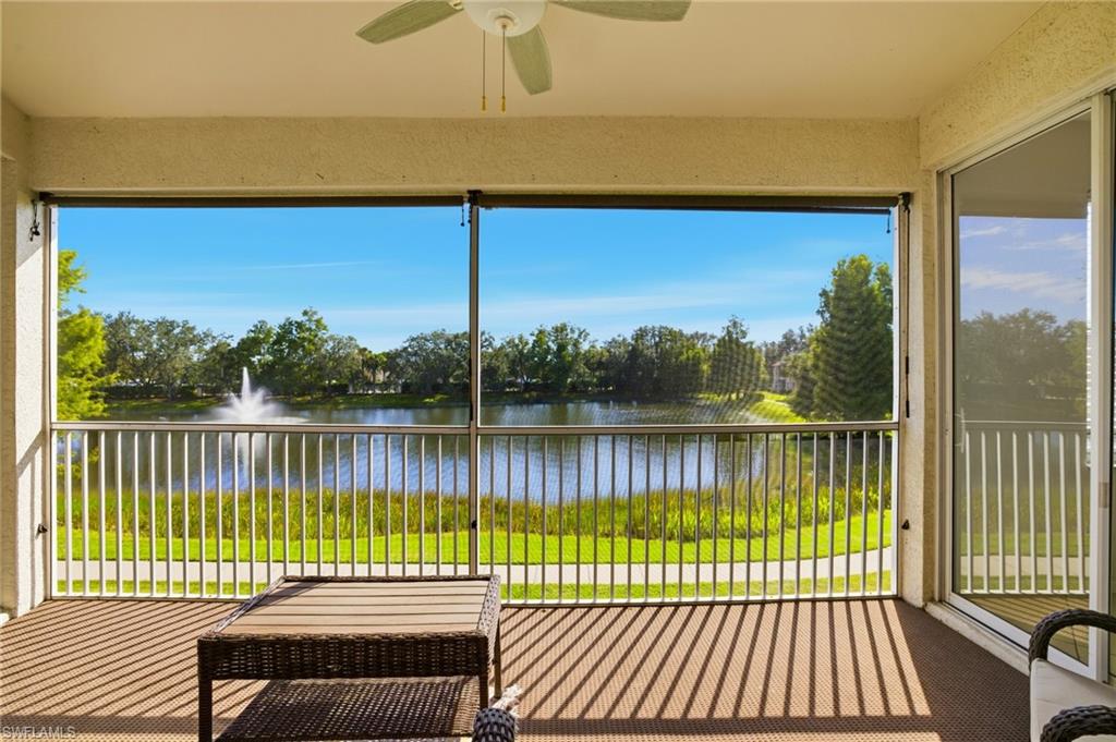 Lake view from lanai