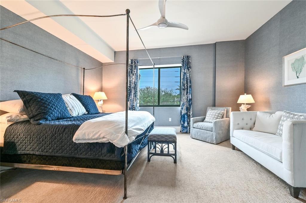 Primary Bedroom/King-Sized Bed