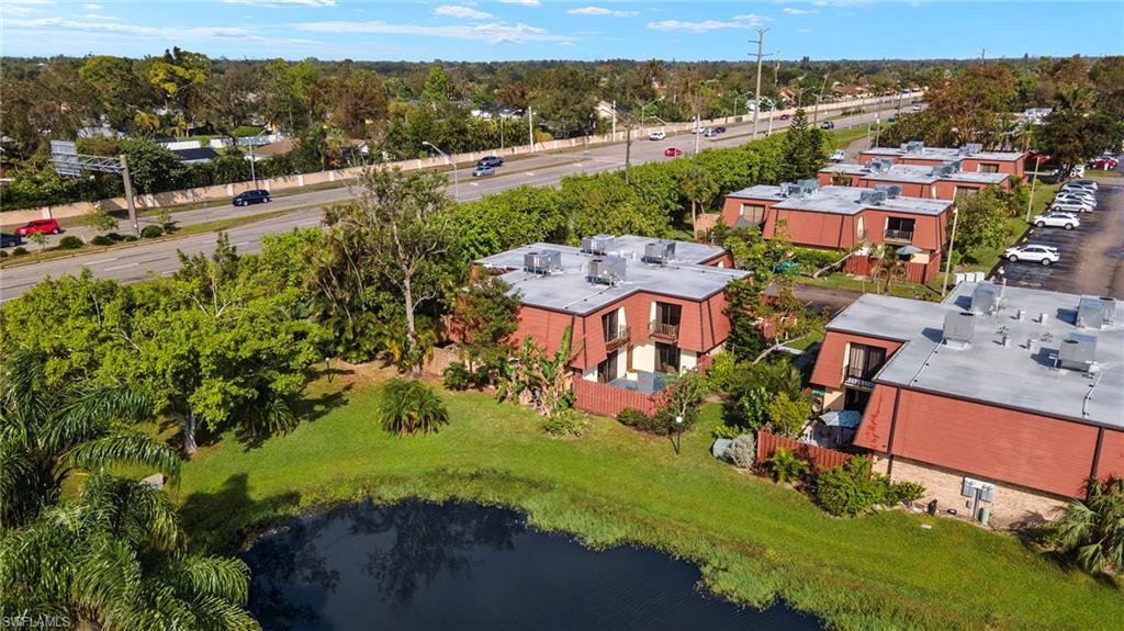 Townhome community featuring brick facades and private balconies