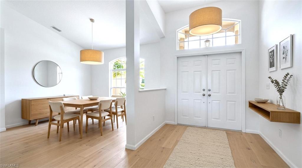 Interior redesign suggestion: Entry & Dining