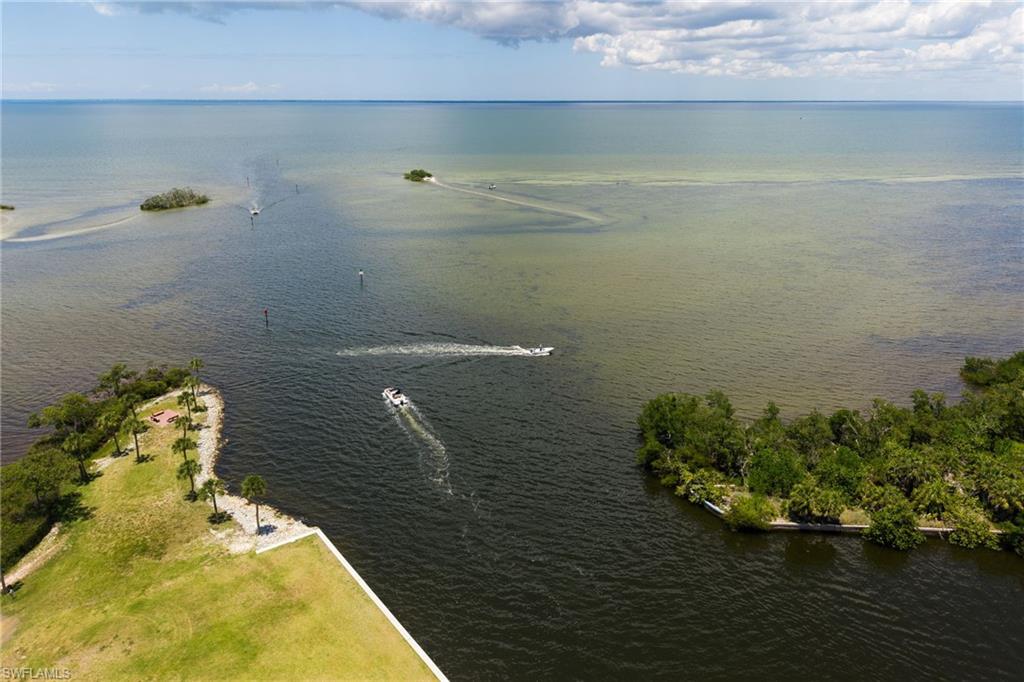 Expansive waterfront property featuring direct access to open water