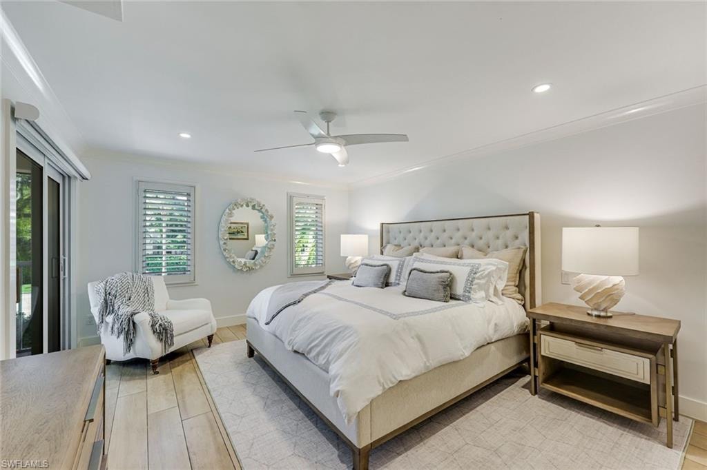 Primary Bedroom with ensuite and walk in custom closet