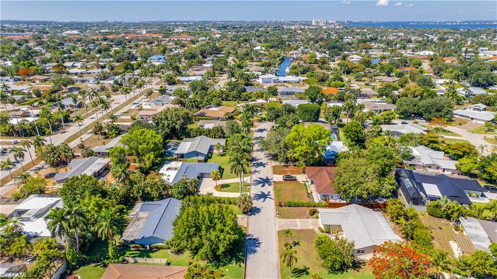 Aerial View 5657 Eichen Dr. Fort Myers, FL 33919