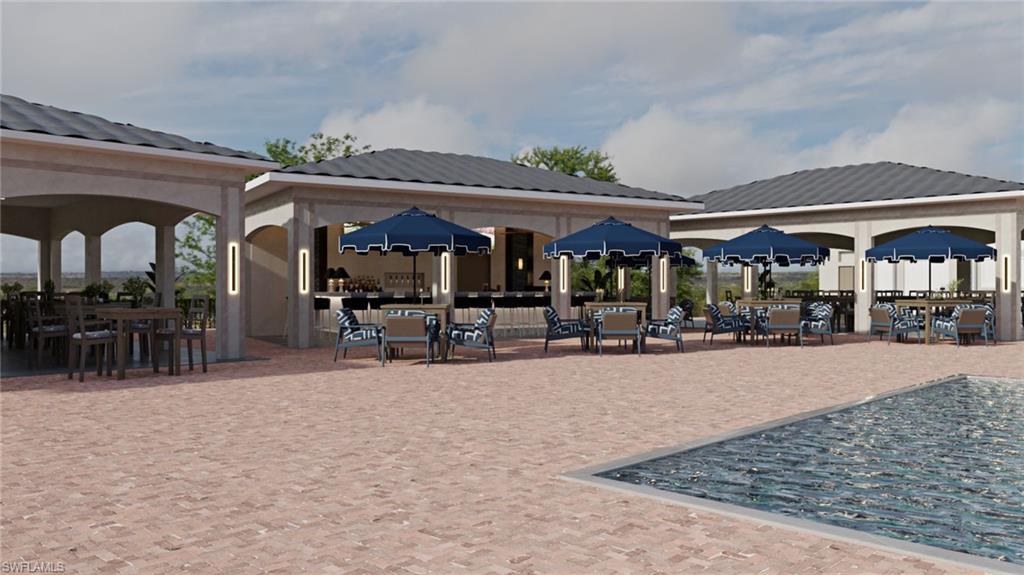 Rendering of Upcoming Cabana Bar & Outdoor Dining