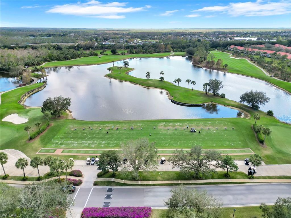 Aerial View of the Golf Course & Lake