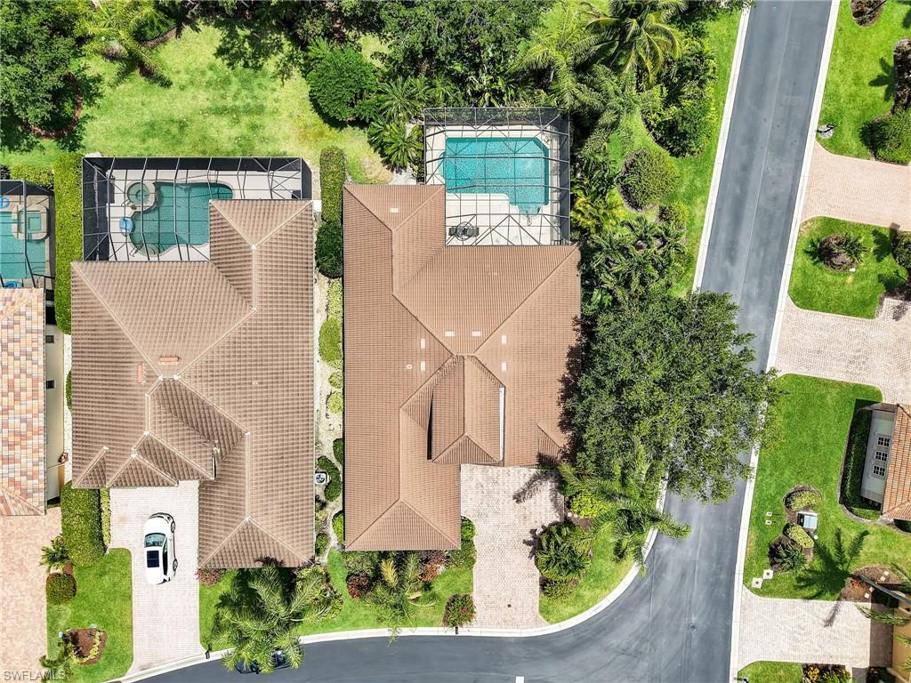 Aerial View of the Home on a Oversized Corner Lot