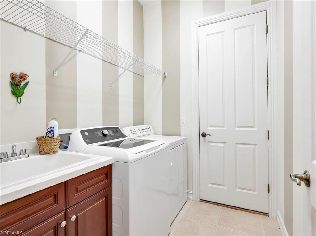 Laundry Room with Utility Sink