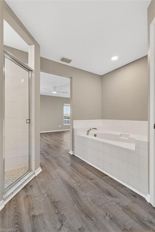 Primary Suite Separate Tub & Shower