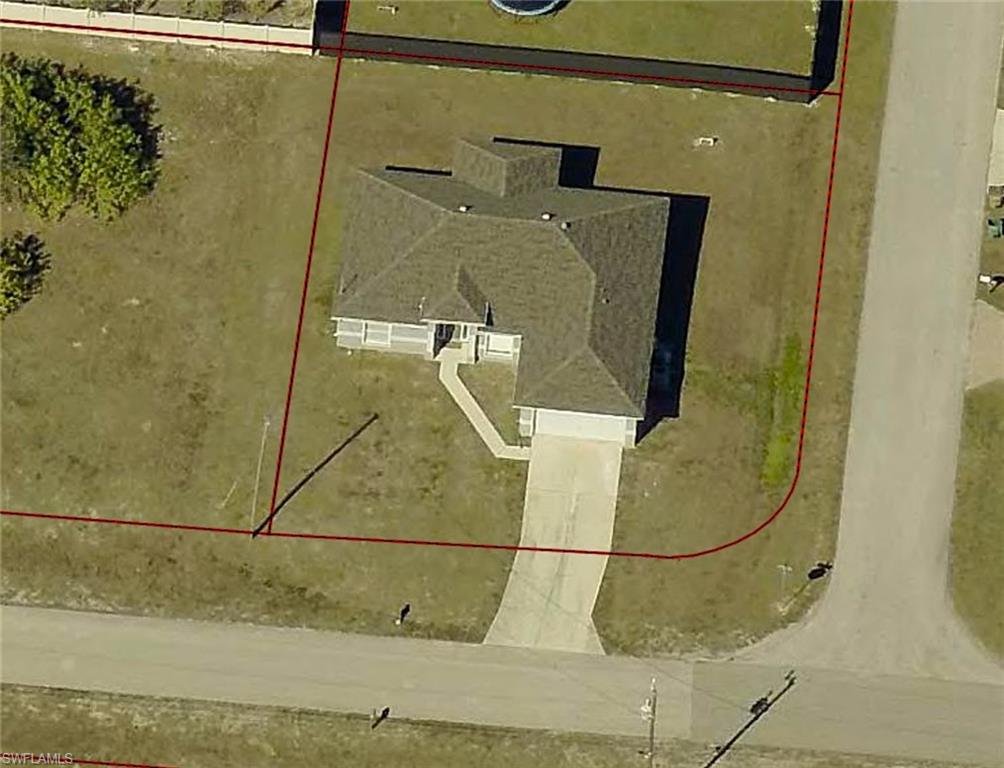 Corner Lot Aerial View