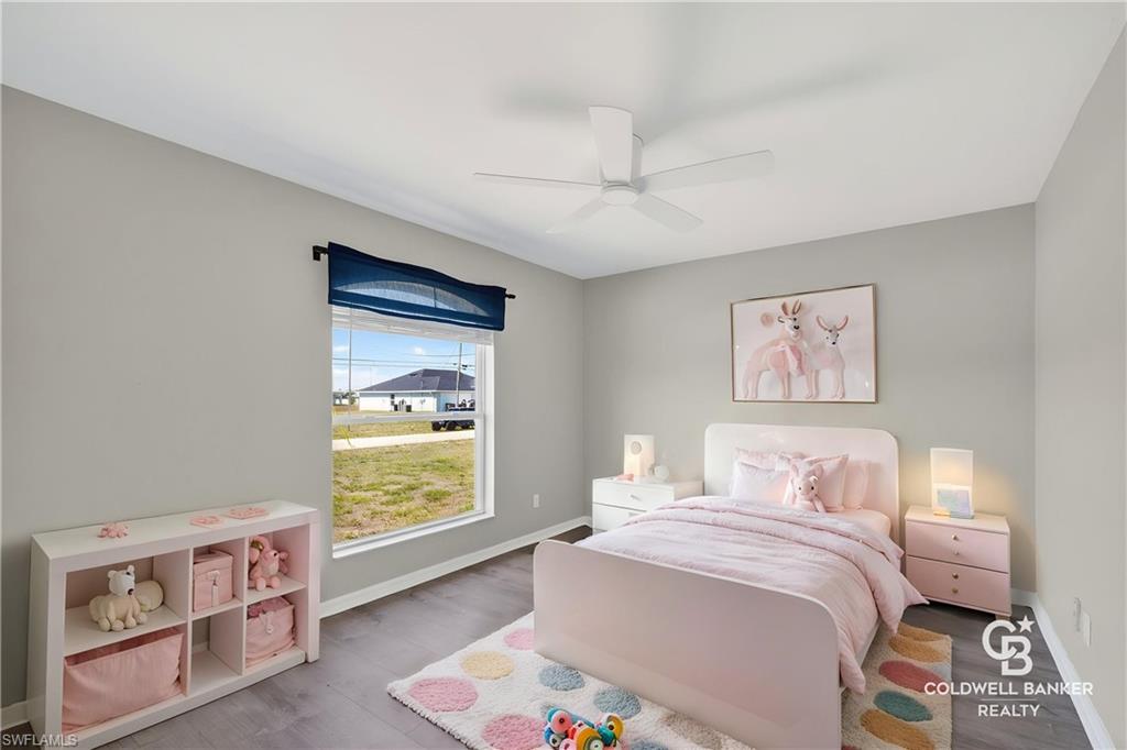 Bright Front 4th Bedroom Virtually Staged