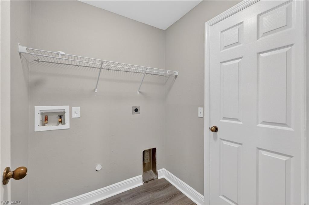Separate Laundry Room Inside Home