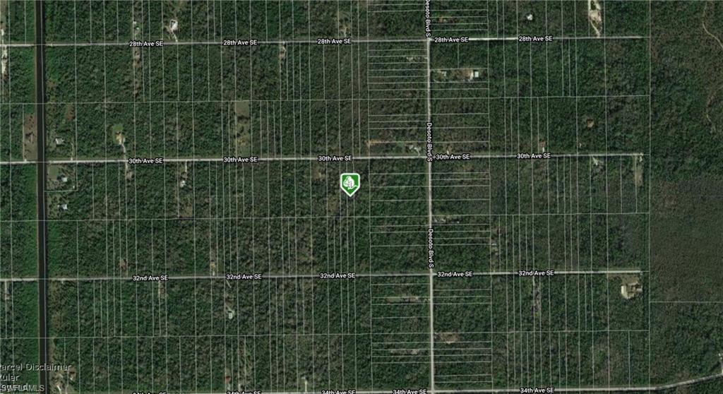 Survey Map. Displaying property boundaries and street configurations