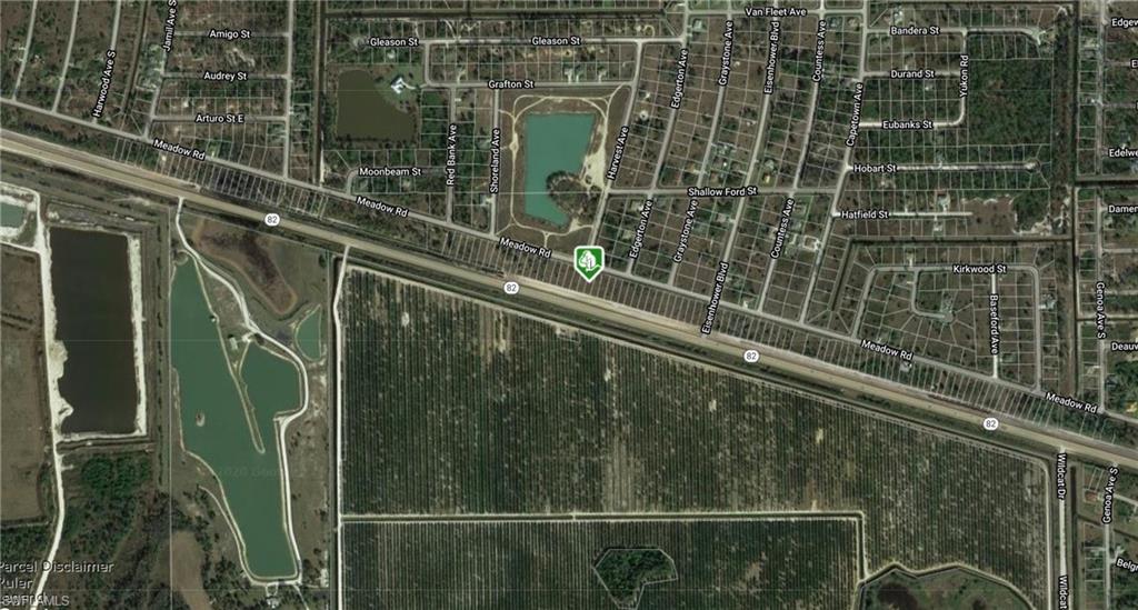 Satellite Map. Displaying the geographic layout and surrounding infrastructure of the property