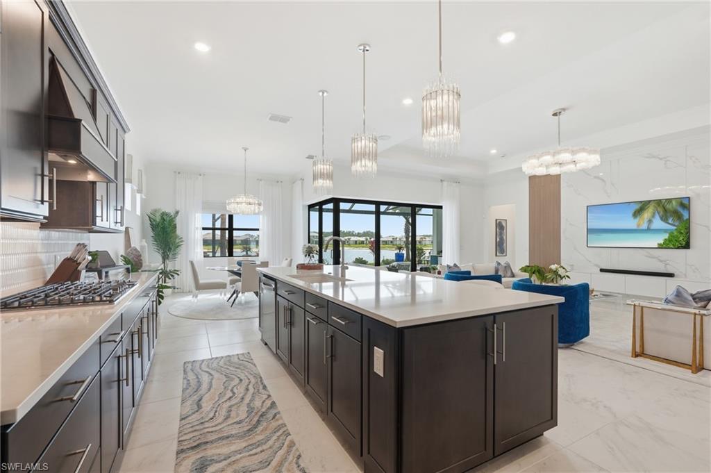 Complete with Gas Cooktop and Views into every space