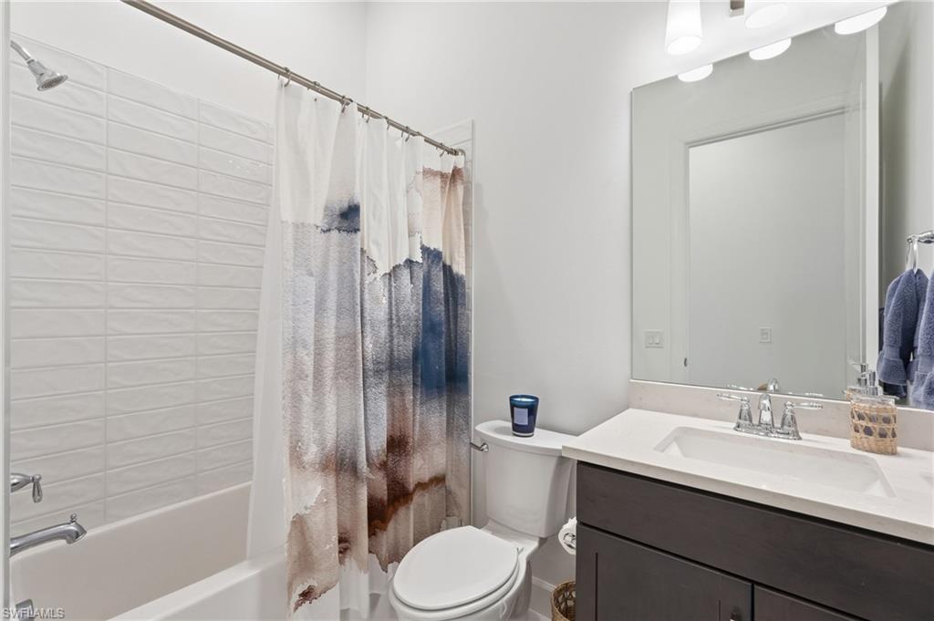 Bath 3- Wall and Floor Tile- Quartz Countertops