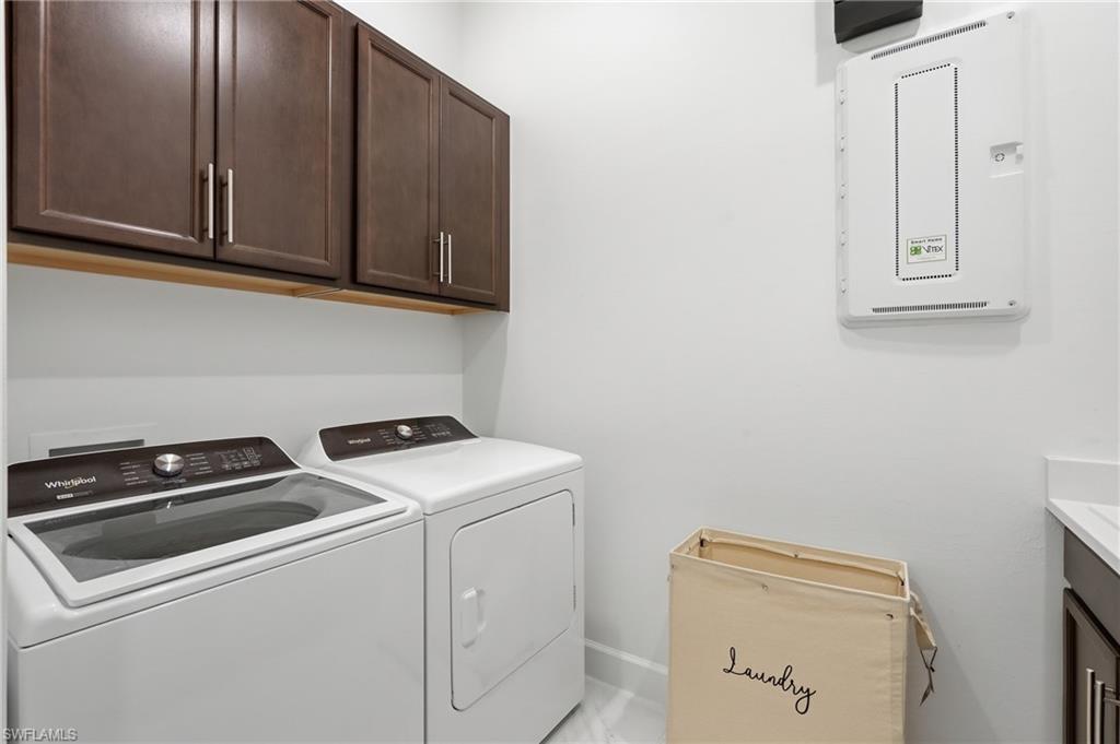 Full Size Laundry Room- Utility Sink and Cabinetry & Mudroom Adjacent