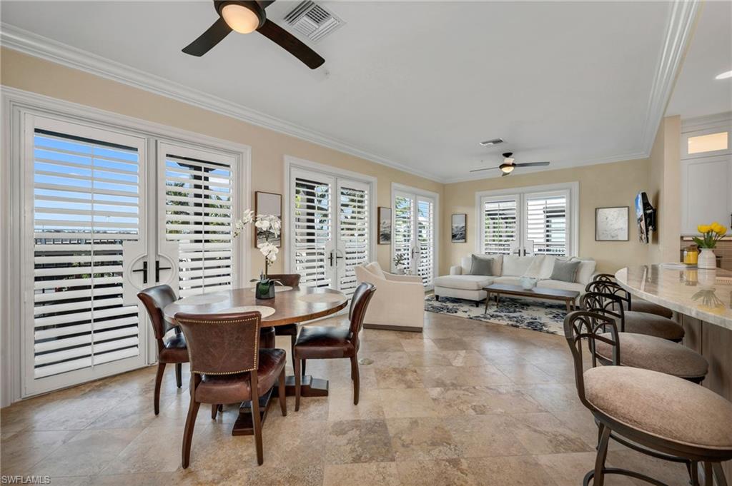 Dining to Living View
