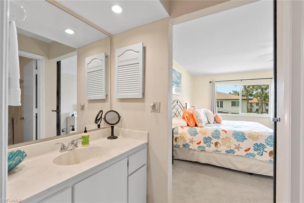Enjoy this primary bed/bath suite