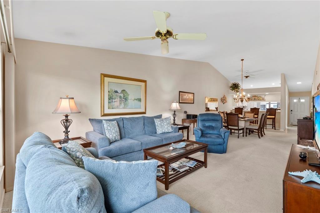 Vaulted ceilings put the 'space' in living space