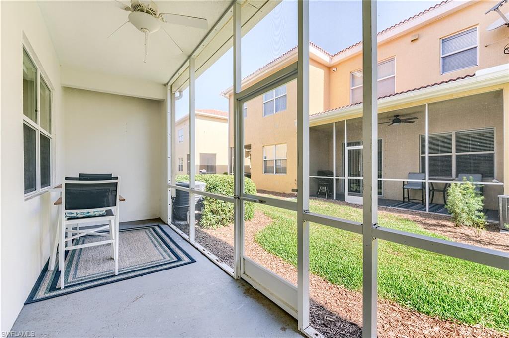 Screened lanai