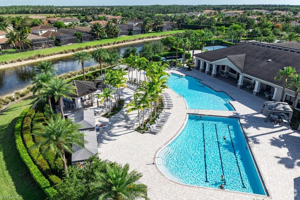Aerial View of Pool