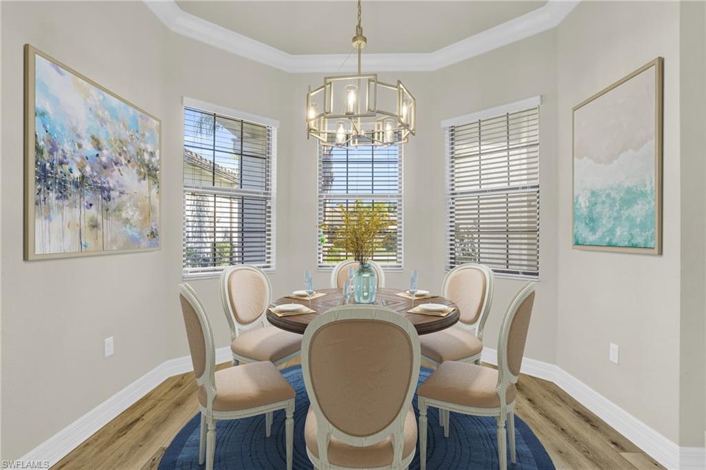 Eat In Kitchen Dining Area Virtually Staged