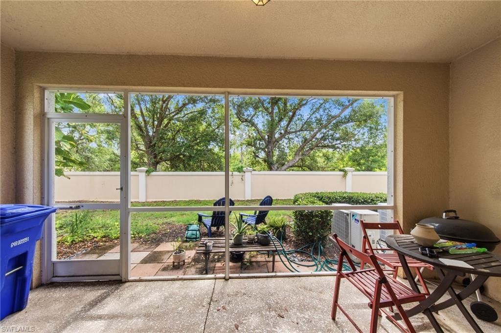 Screened lanai