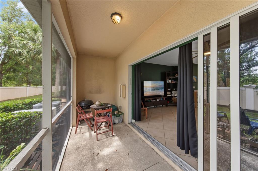 Screened lanai